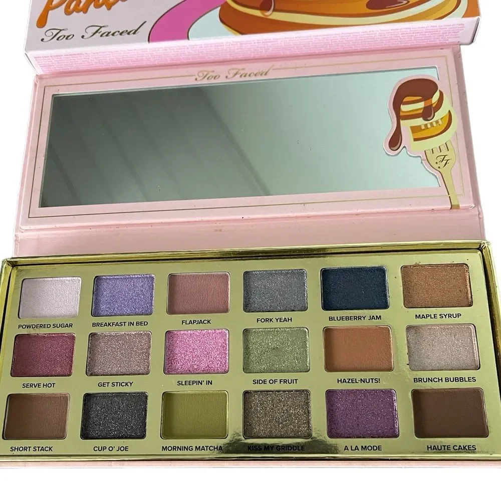Too Faced Maple Syrup Pancakes Eyeshadow Palette 18 gorgeous buttery shades NEW